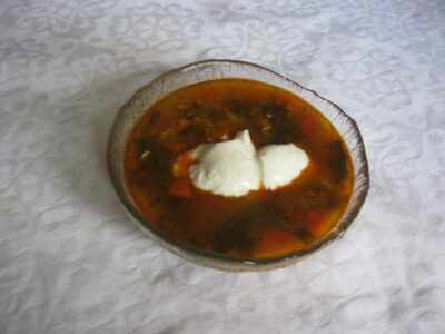 Спаначена чорба